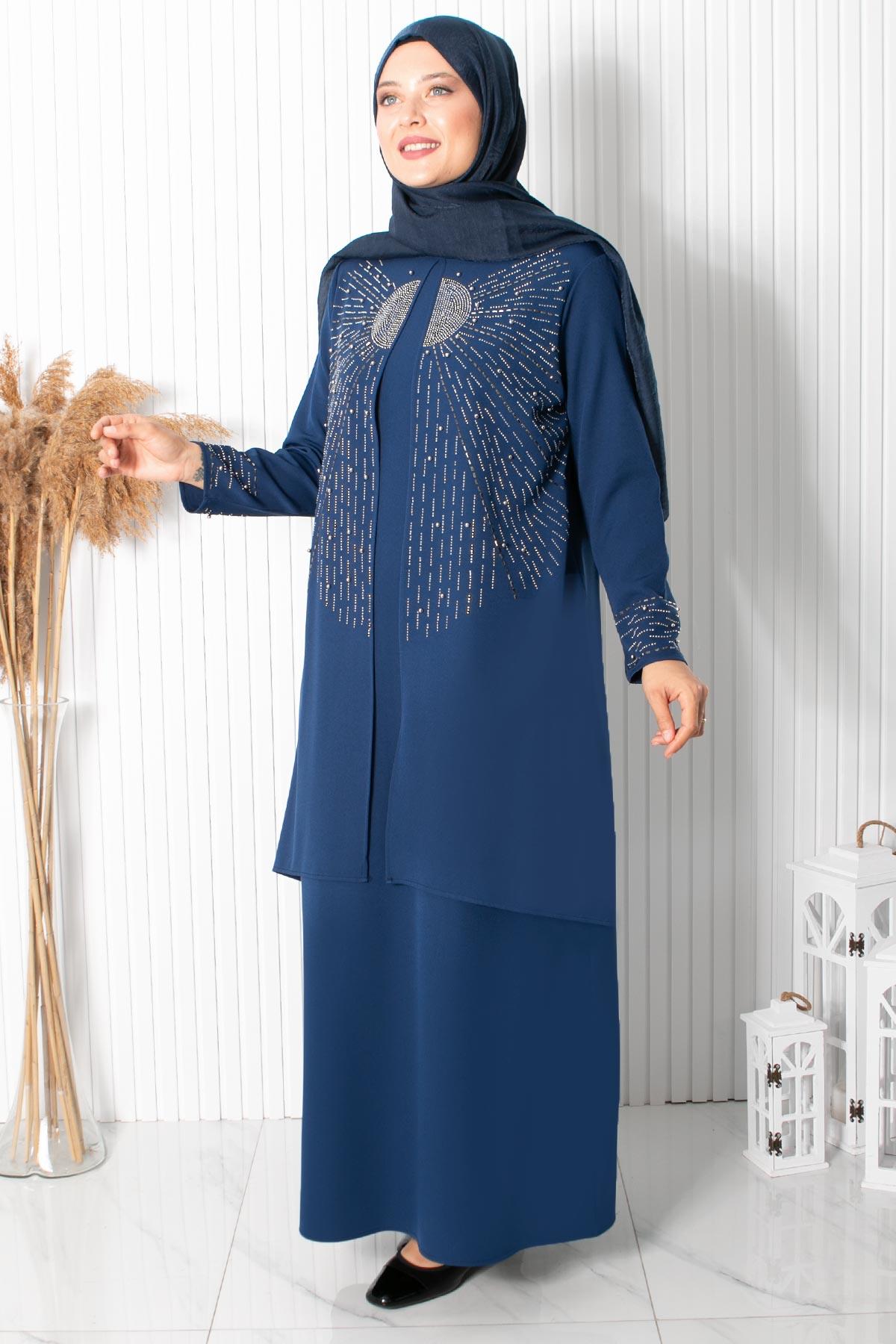 GÜNEŞ ABİYEFHM892-LACİVERTFahima