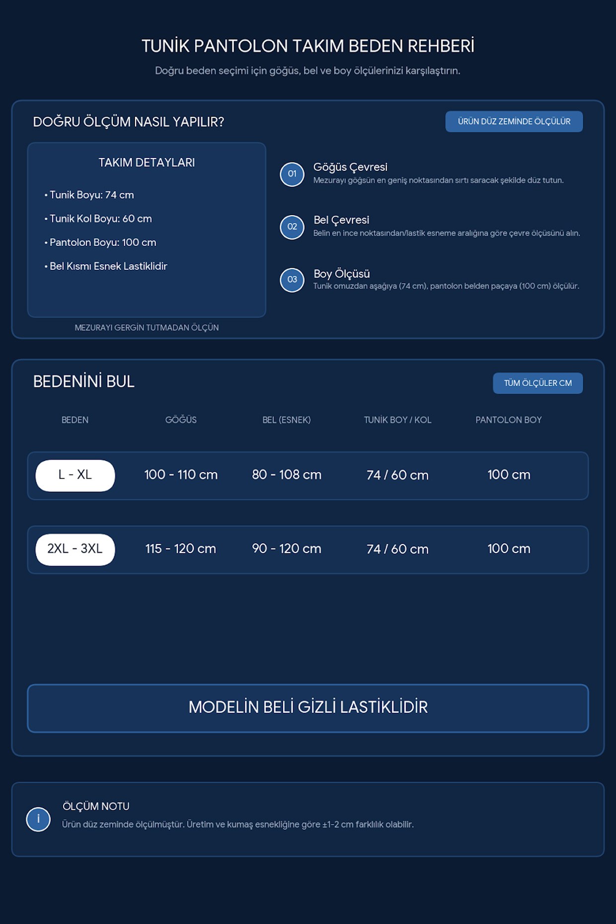 Büyük Beden Bluz Pantolon Fularlı Takım Kahverengi FHMED003FHMED003-KAHVERENGİFahima