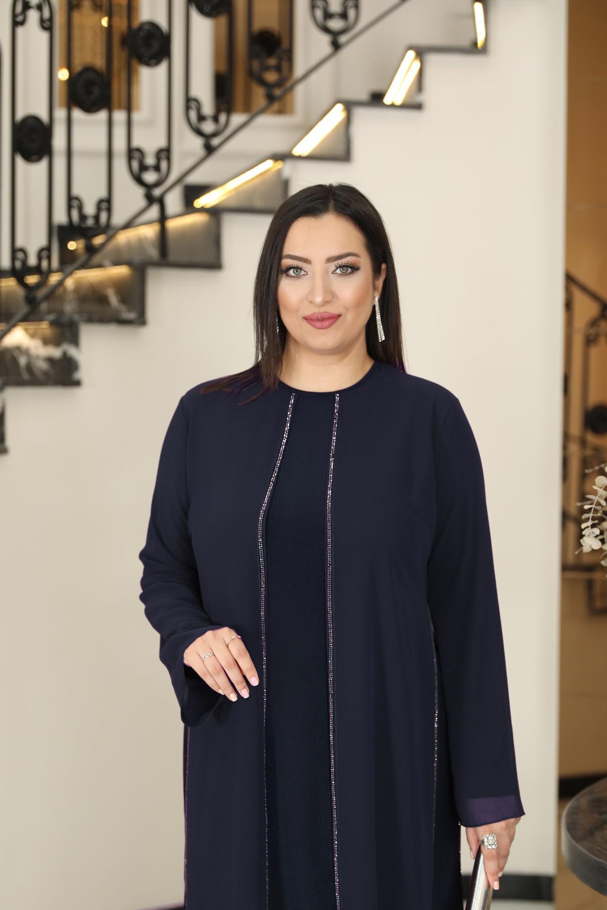 EZGİ ABİYE TAKIMFVM2002-LACİVERTFuval Moda