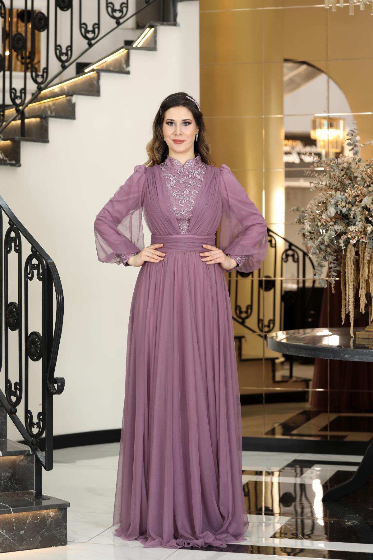 SEYRAN ABİYEFVM2003-GÜL KURUSUFuval Moda