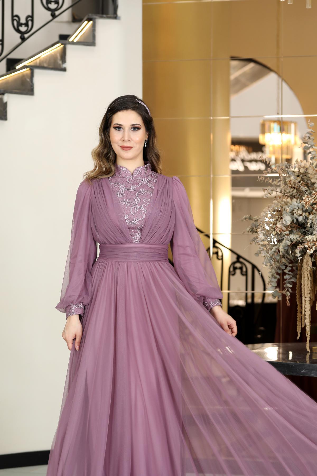 SEYRAN ABİYEFVM2003-GÜL KURUSUFuval Moda
