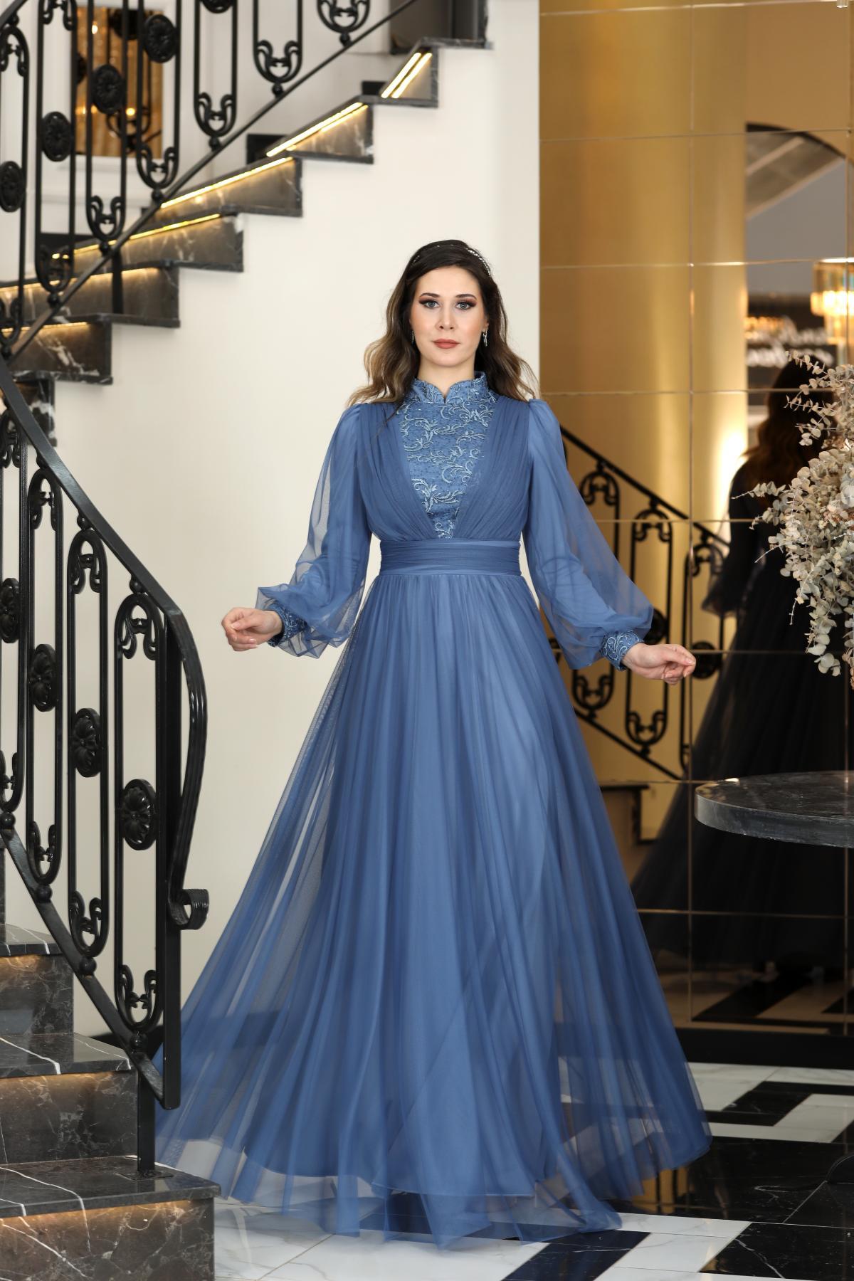 SEYRAN ABİYEFVM2003-İNDİGOFuval Moda
