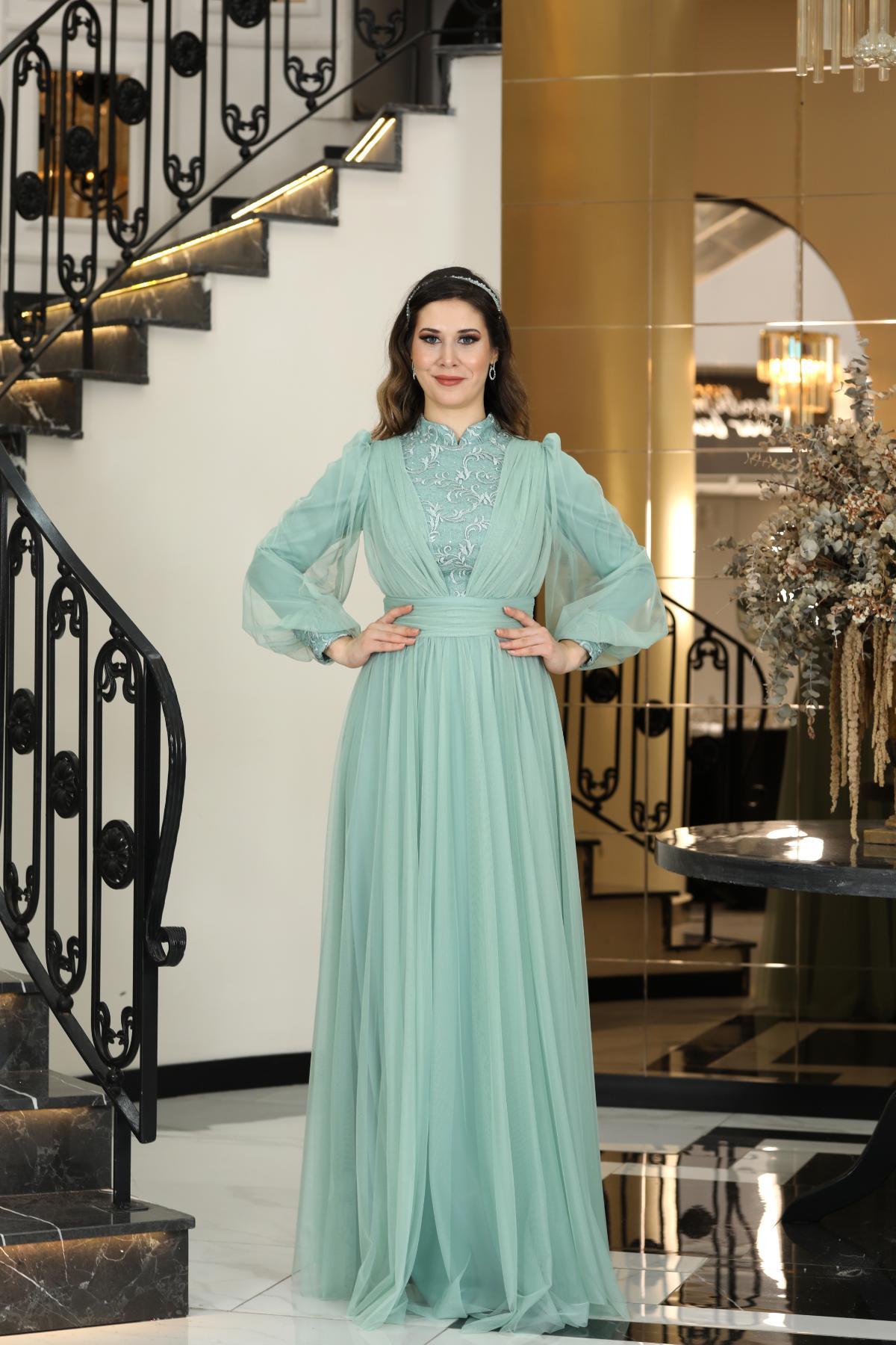 SEYRAN ABİYEFVM2003-MİNTFuval Moda