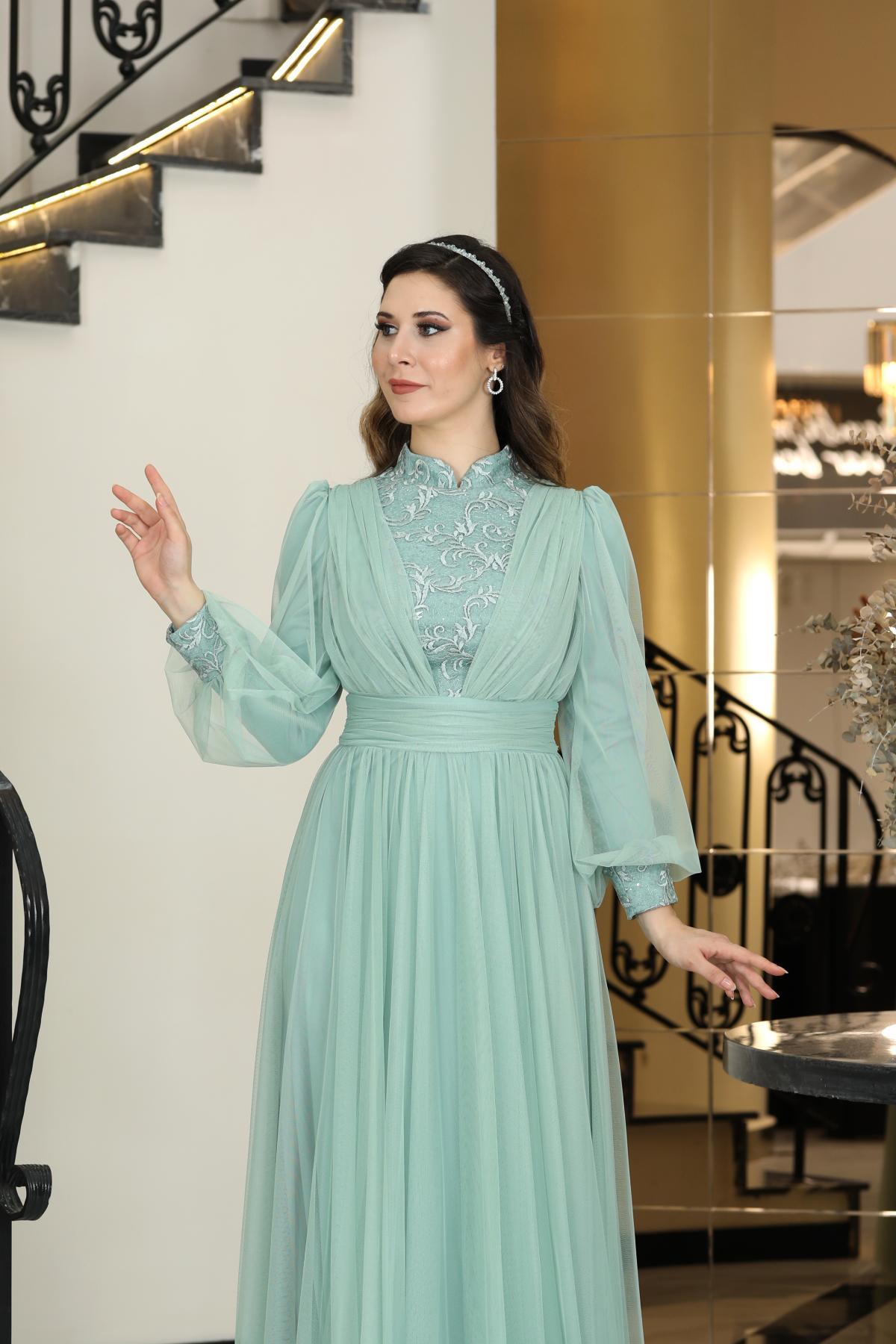 SEYRAN ABİYEFVM2003-MİNTFuval Moda