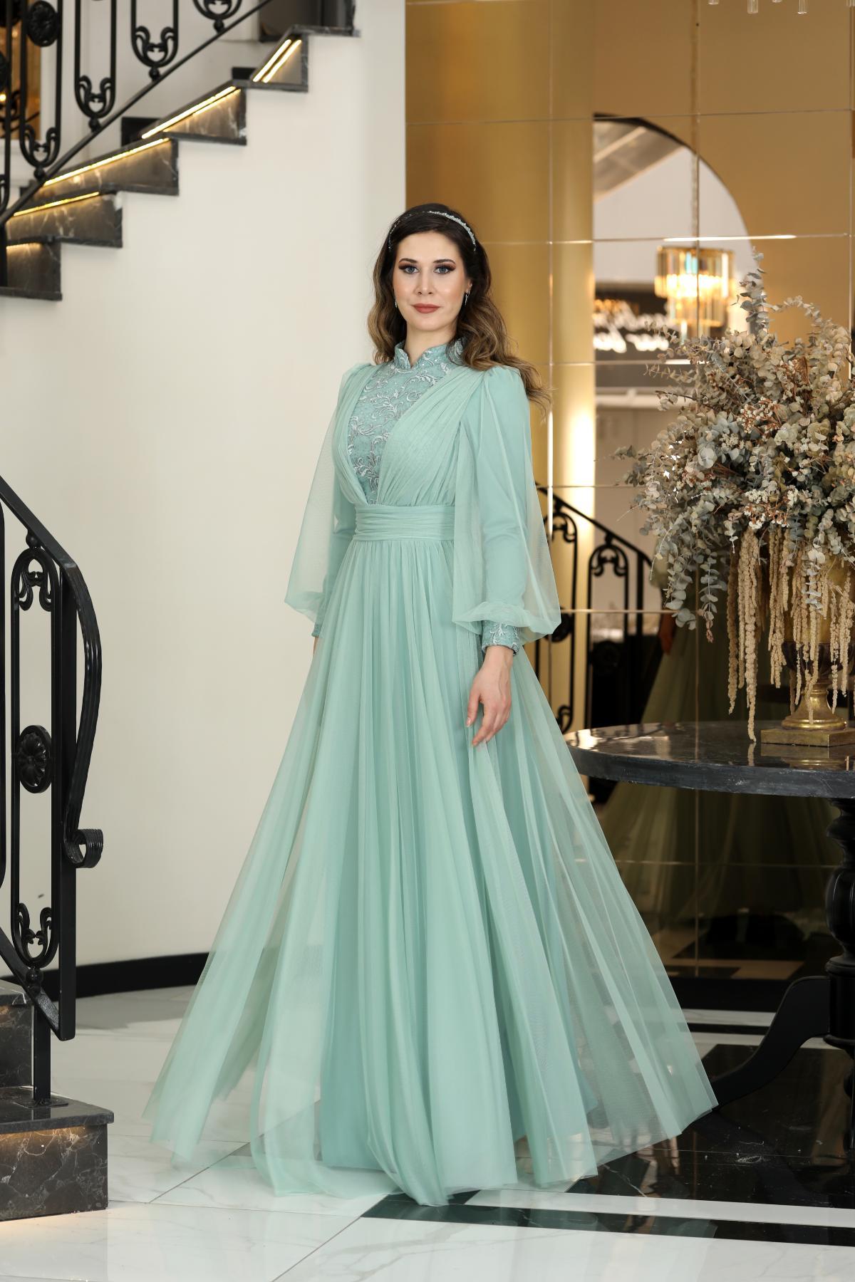 SEYRAN ABİYEFVM2003-MİNTFuval Moda