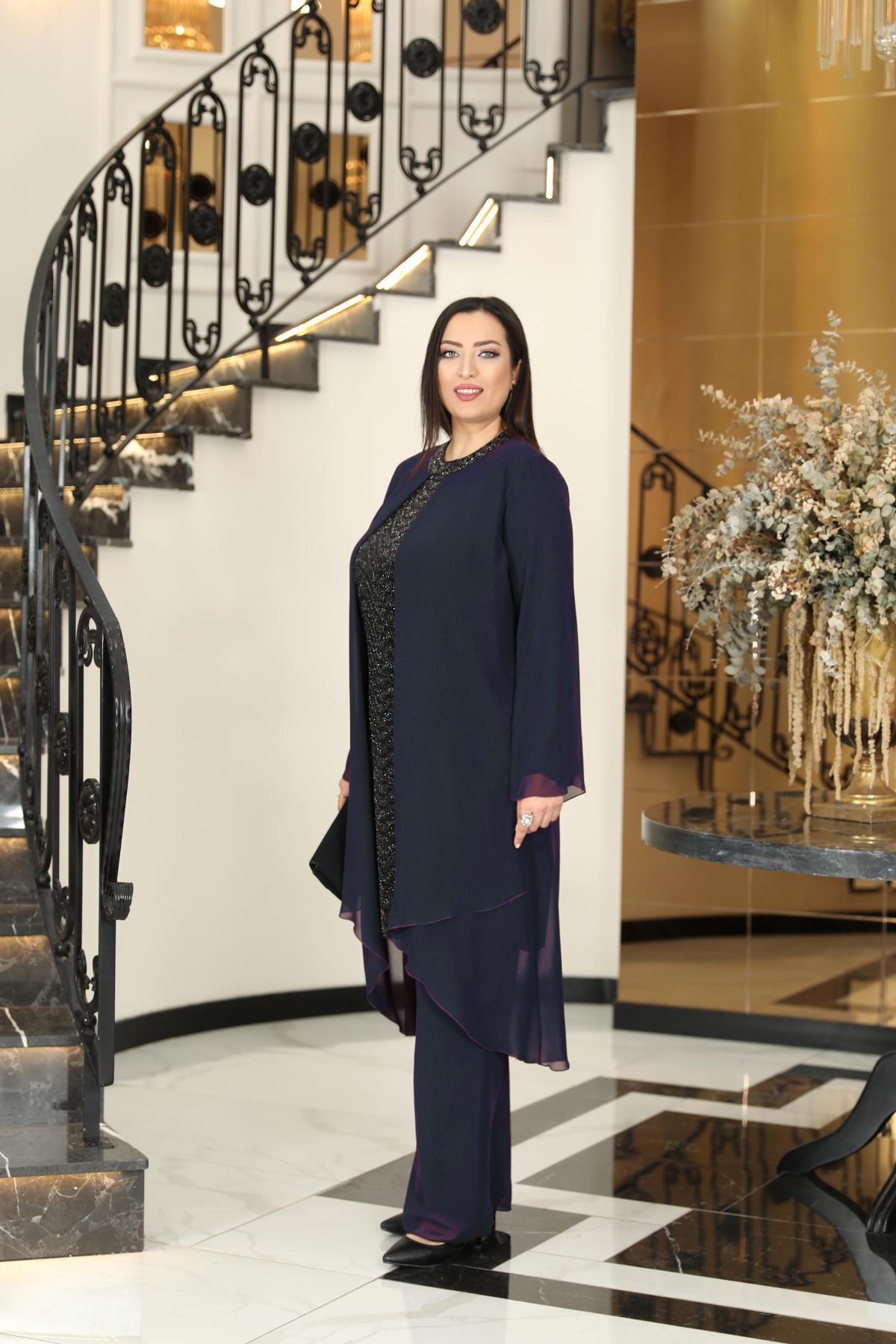 DİLA İKİLİ TAKIMFVM2004-LACİVERTFuval Moda