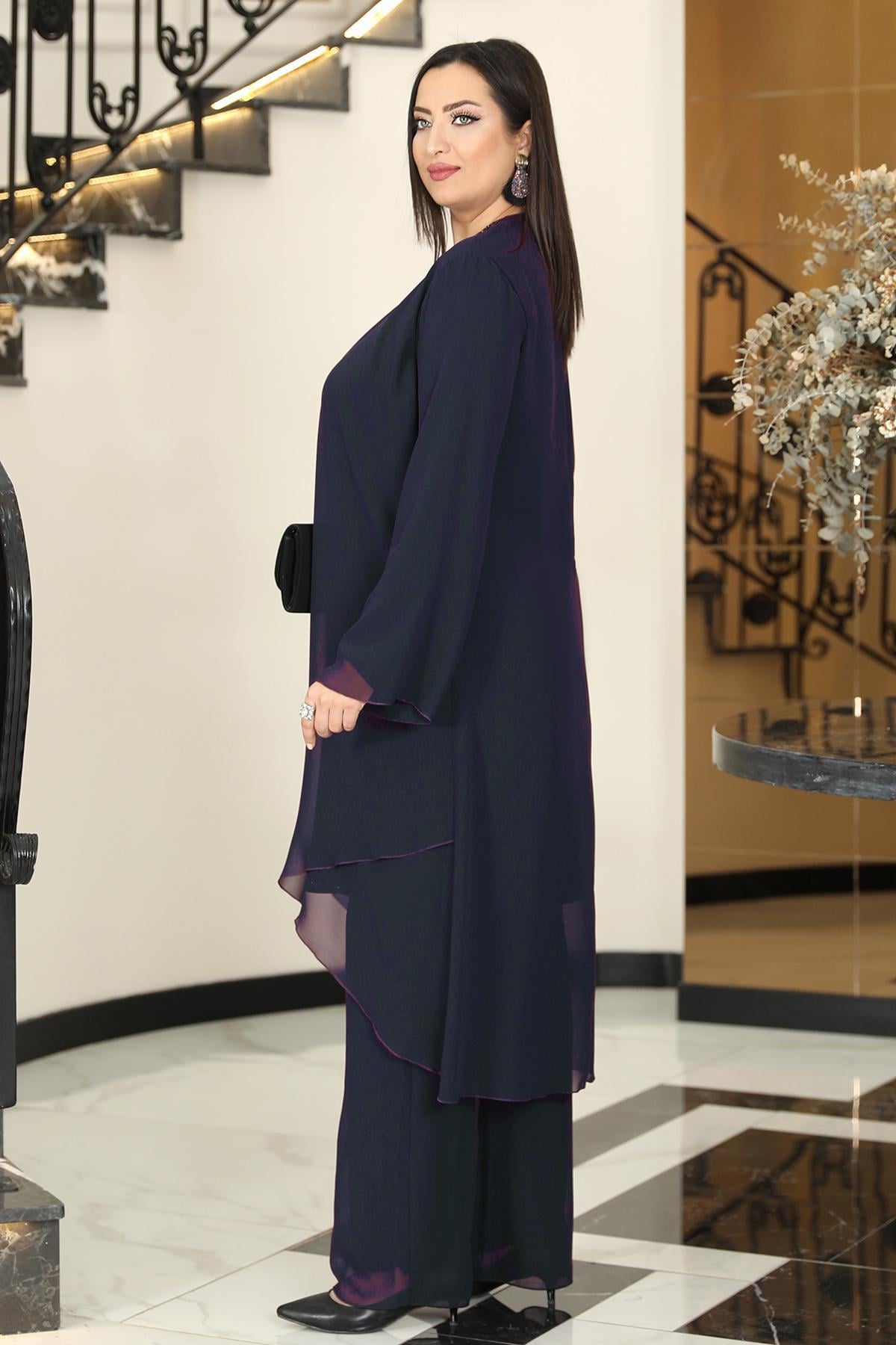 DİLA İKİLİ TAKIMFVM2004-LACİVERTFuval Moda