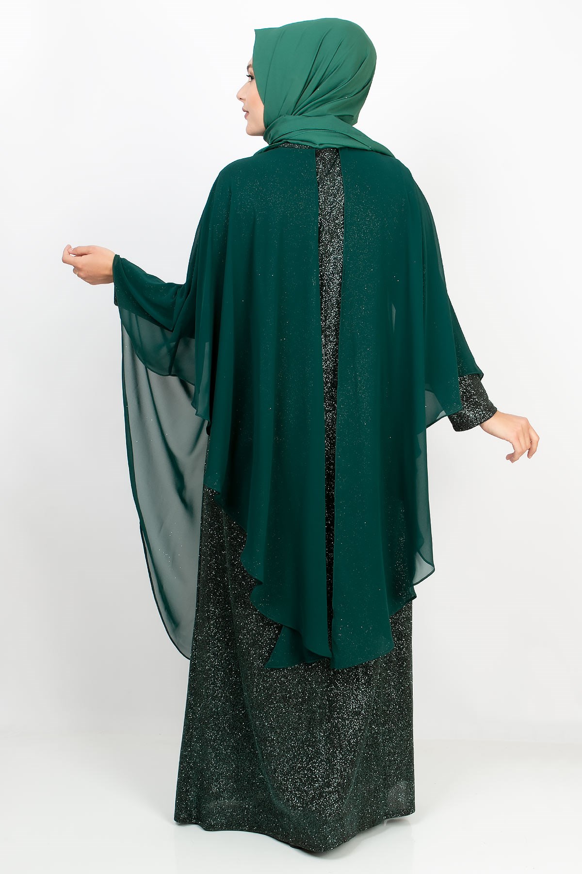 PELERİN DETAY ABİYEMDA2157-ZÜMRÜTMDA