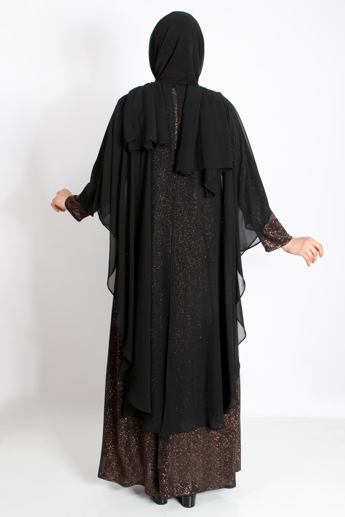 PELERİNLİ SİMLİ ABİYEMDA2216-BAKIRMDA