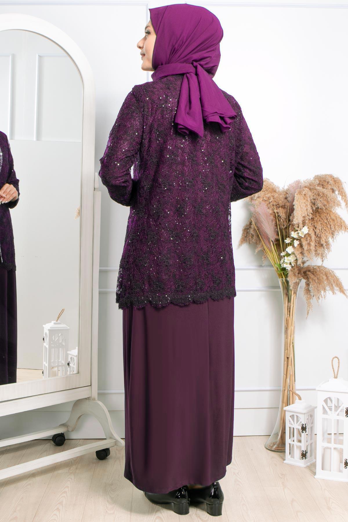 TAŞ İŞLEMELİ ABİYEMDA2309-MÜRDÜMMDA