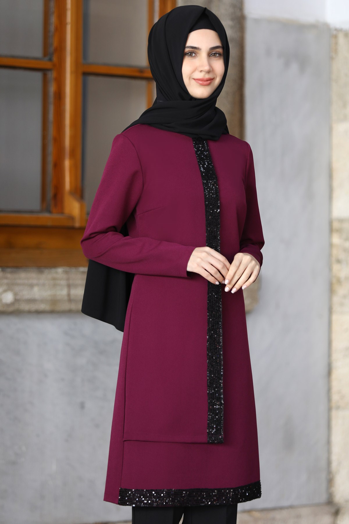 PUL PAYET İŞLEMELİ İKİLİ TAKIMMSA01-MÜRDÜMMSA