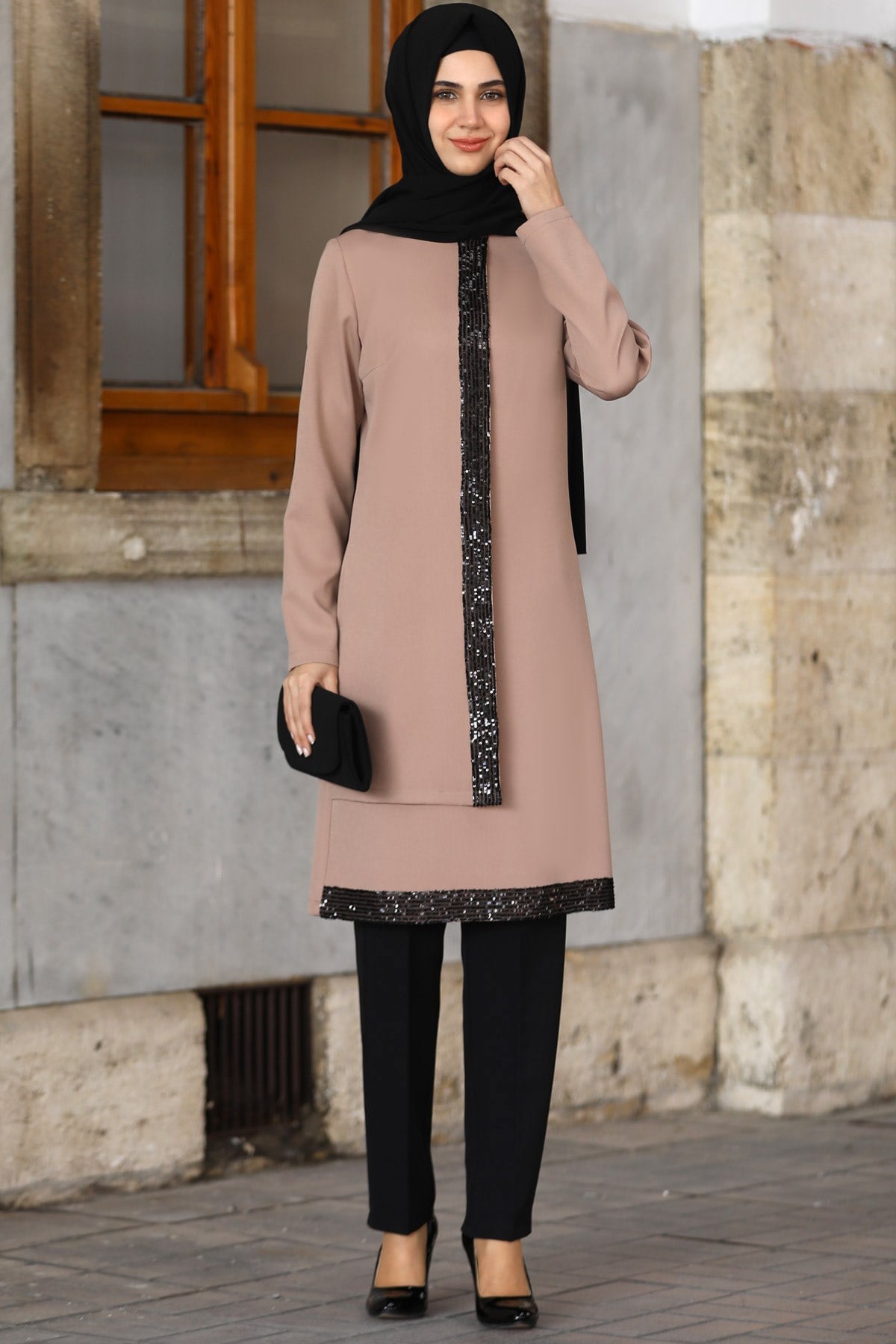 PUL PAYET İŞLEMELİ İKİLİ TAKIMMSA01-VİZONMSA