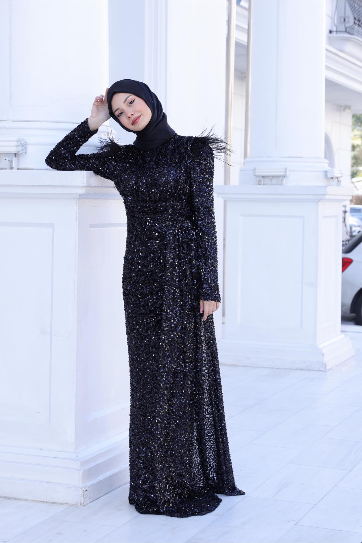 Şura Abiye Siyah SN102SN102-SİYAHSefanisa