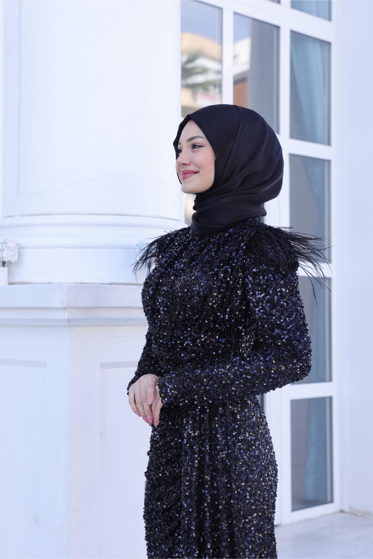 Şura Abiye Siyah SN102SN102-SİYAHSefanisa
