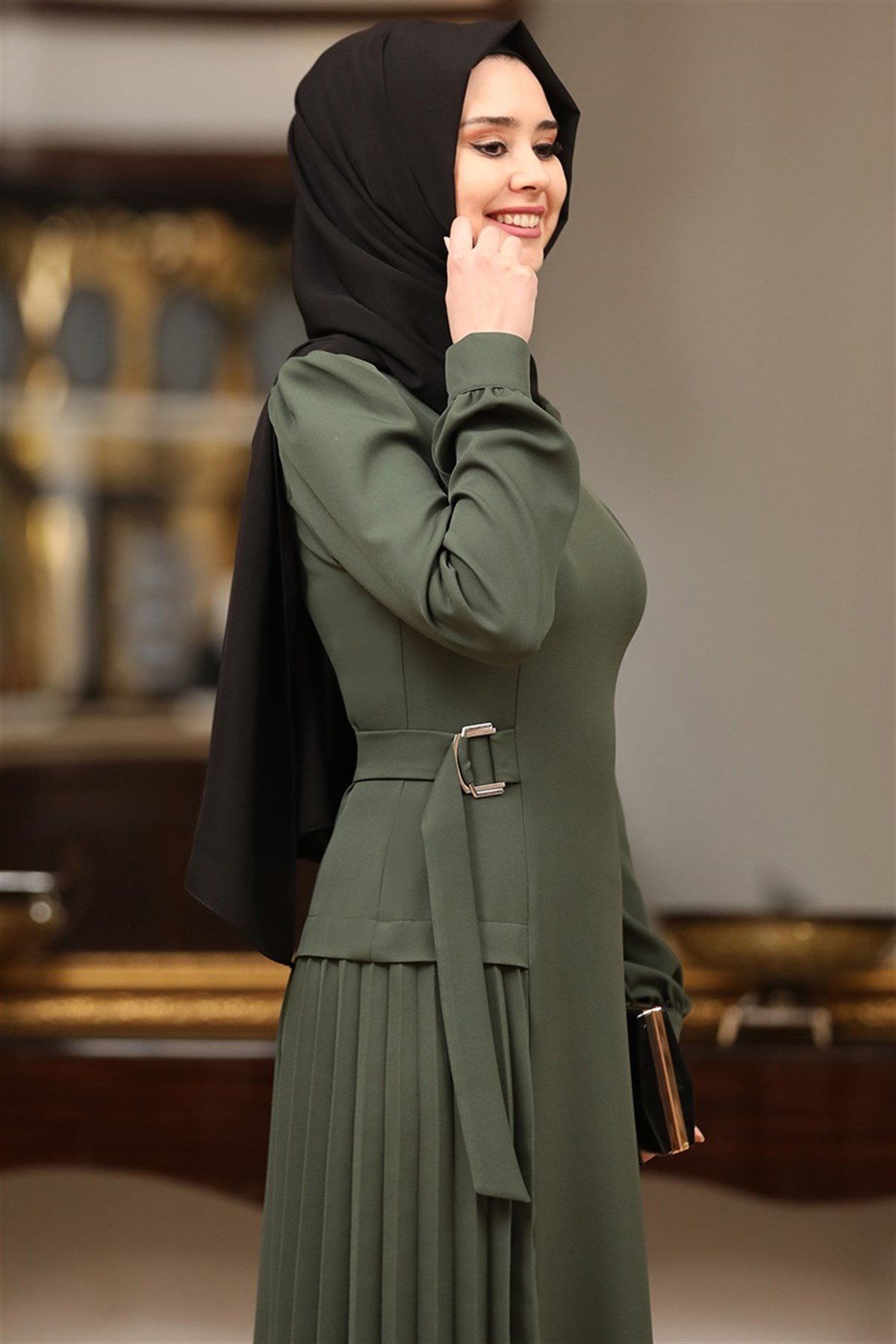 Arya Elbise Haki SN50SN50-HAKİSefanisa
