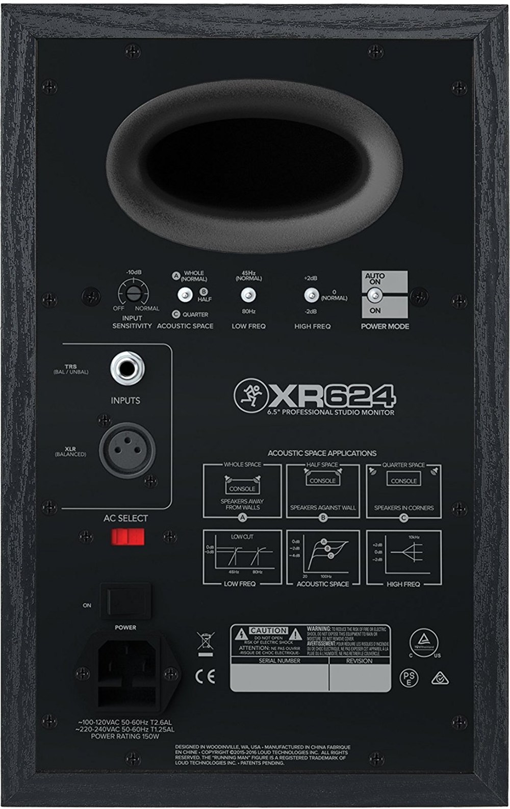 MACKIE XR 624