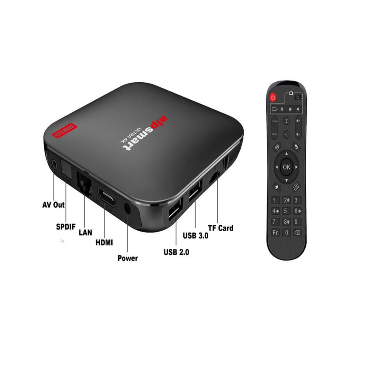AlpsmartAndroid Tv BoxAlpSmart AS565-X3 Android Tv Box