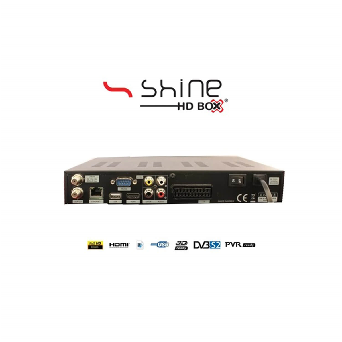 AtlantaAtlanta Uydu AlıcılarıAtlanta Shine HDBOX Modül Girişli Full HD Uydu Alıcı