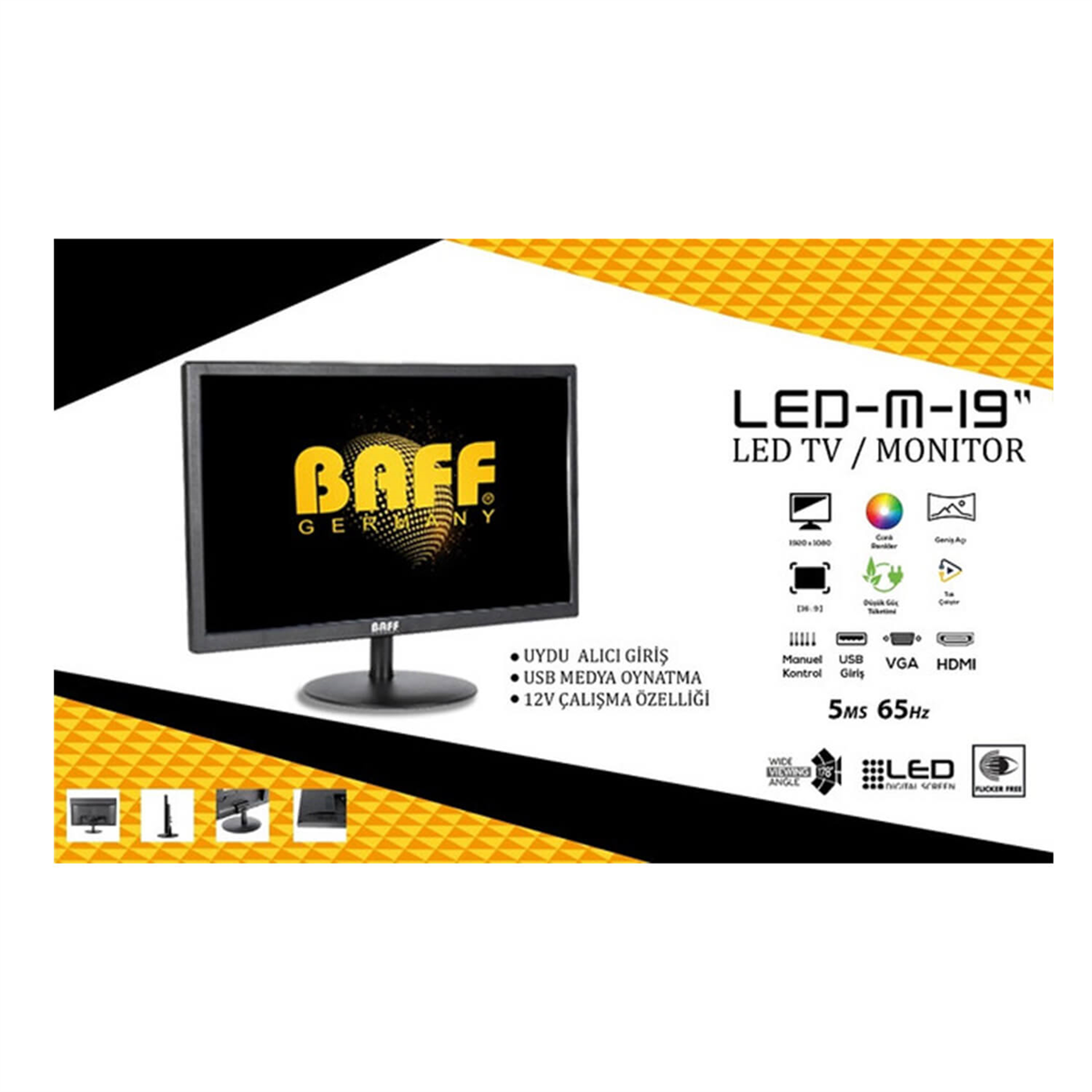 BaffLed TelevizyonlarBaff 19