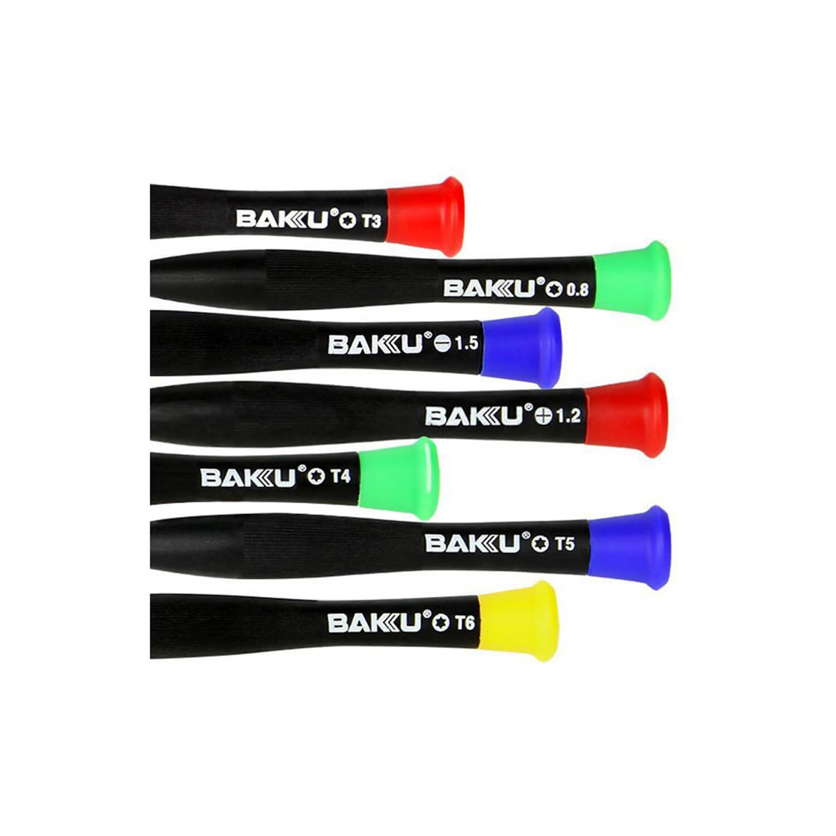 BakuTamir MalzemeleriBaku BK-6108 Hassas 8'li Tornavida Seti