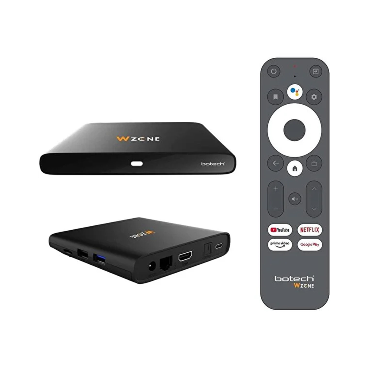 BotechAndroid Tv BoxBotech Wzone 4K Android TV Box