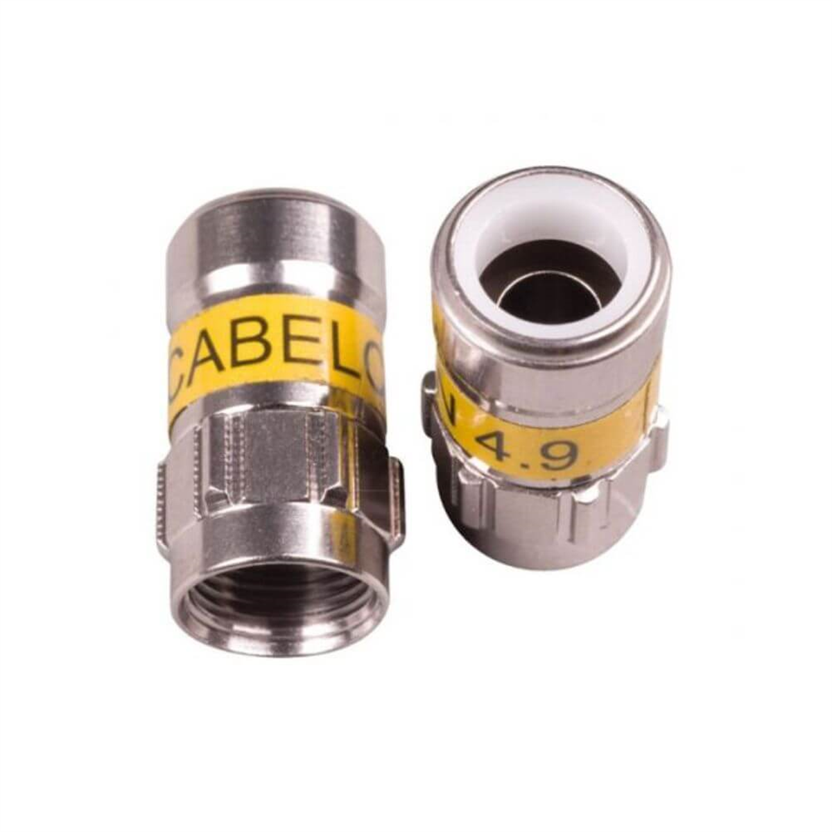 CabelconF Konnektör ÇeşitleriCabelcon Kendinden Sıkmalı F Konnektör
