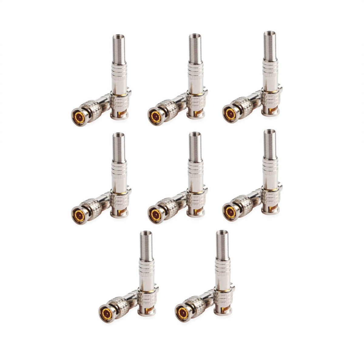 CabelmasterBnc ve Güç KablosuCabelmaster 16 Adet CMF16 Yaylı BNC Erkek Konnektör