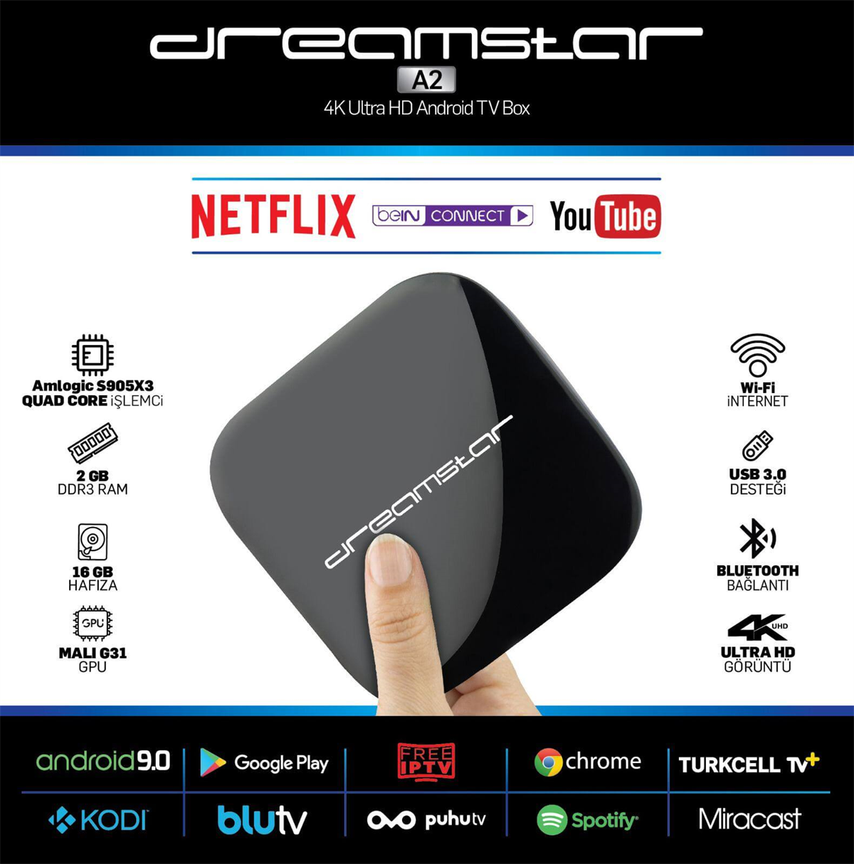 DreamstarAndroid Tv BoxDreamstar A2 Android Tv Box