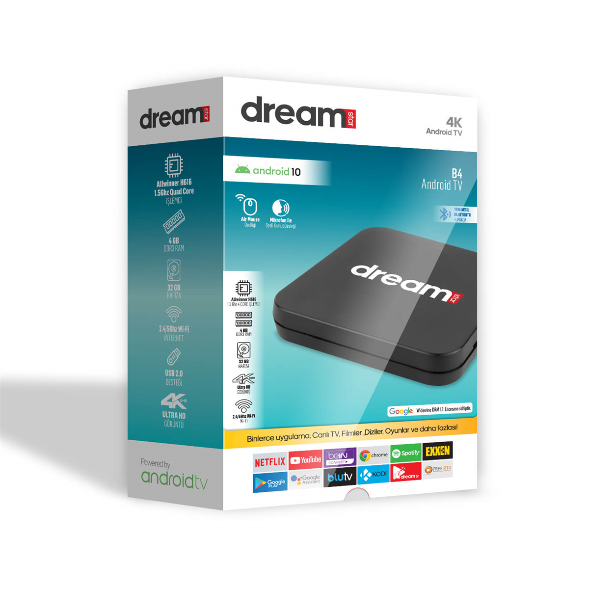 DreamstarAndroid Tv BoxDreamstar B4 4K Android Tv Box