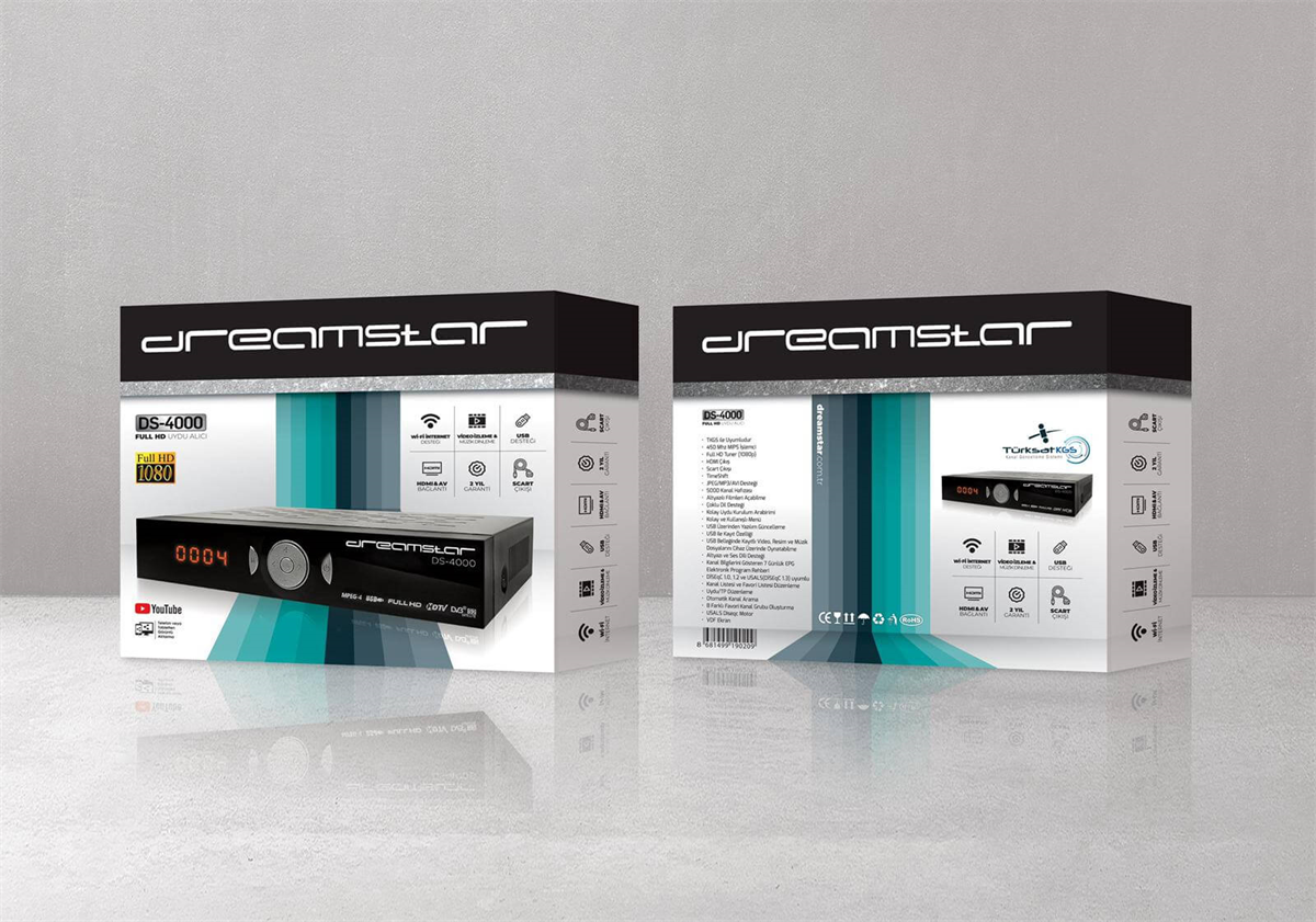 DreamstarDreamstar Uydu AlıcısıDreamstar DS-4000 Full HD Uydu Alıcı