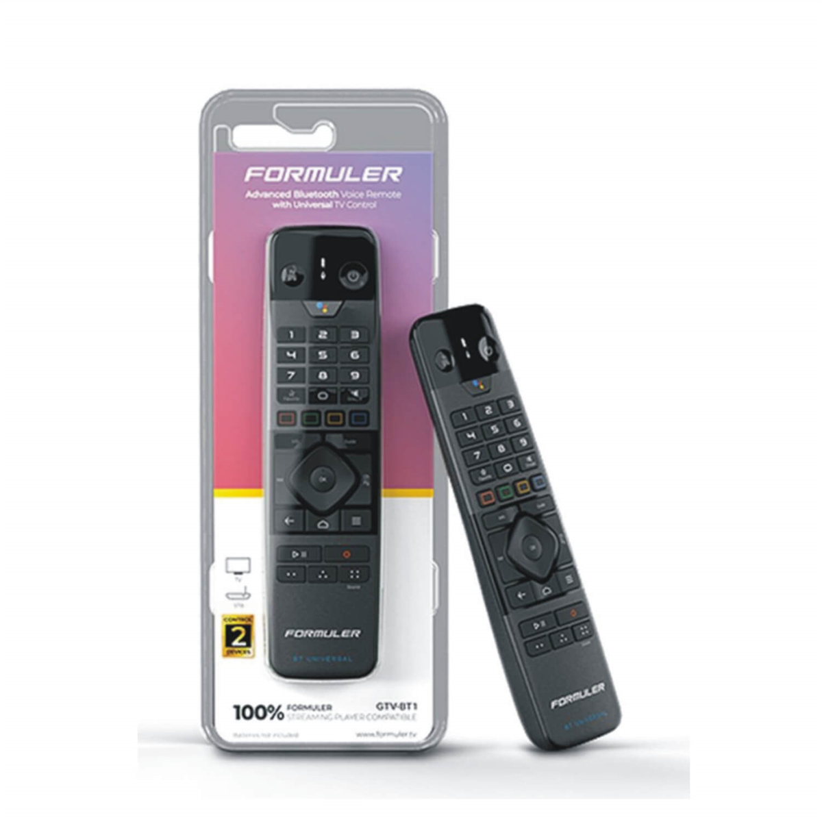 FormulerUydu Alıcısı KumandalarıFormuler GTV-BT1 Bluetooth Ses Komut Özellikli Üniversal Tv Kontrollü Kumanda