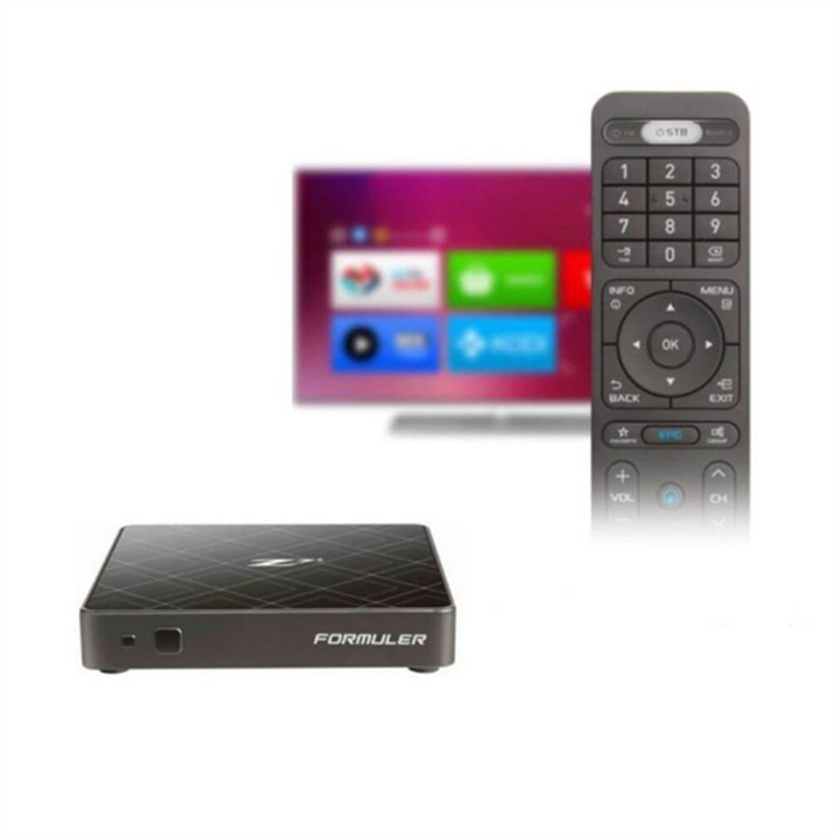 FormulerFormuler Uydu AlıcılarıFormuler Z7+ Android 4k Uhd Set Top Box 