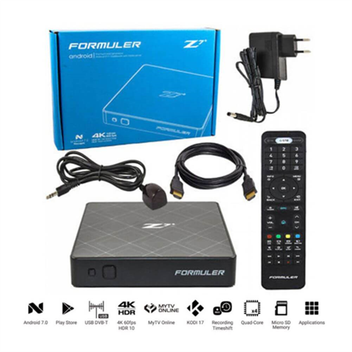 FormulerFormuler Uydu AlıcılarıFormuler Z7+ Android 4k Uhd Set Top Box 
