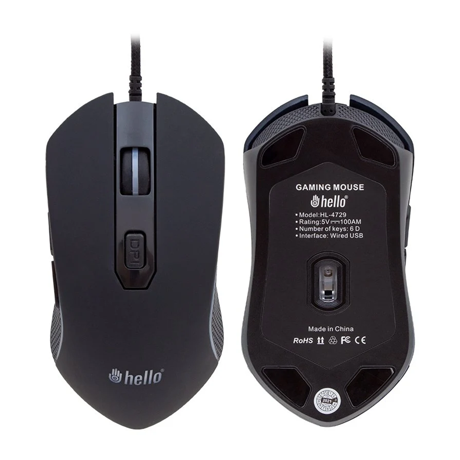 HelloKlavye ve Mouse ÇeşitleriHello HL-4729 Kablolu Oyuncu Gaming Mouse