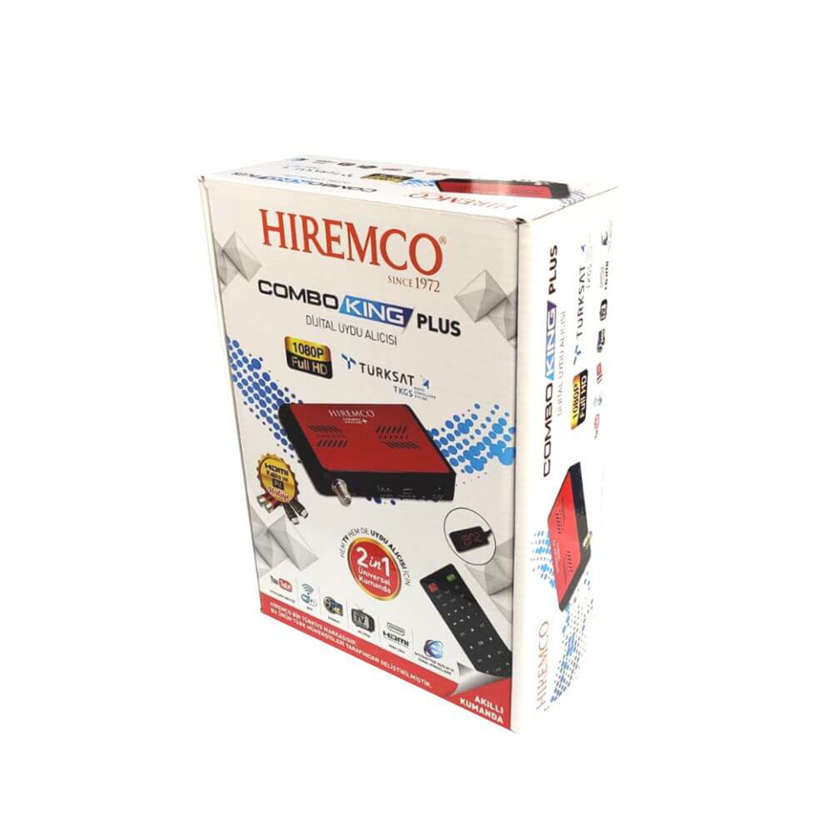HiremcoHiremco Uydu AlıcılarıHiremco Combo King Plus Digital Uydu Alıcısı