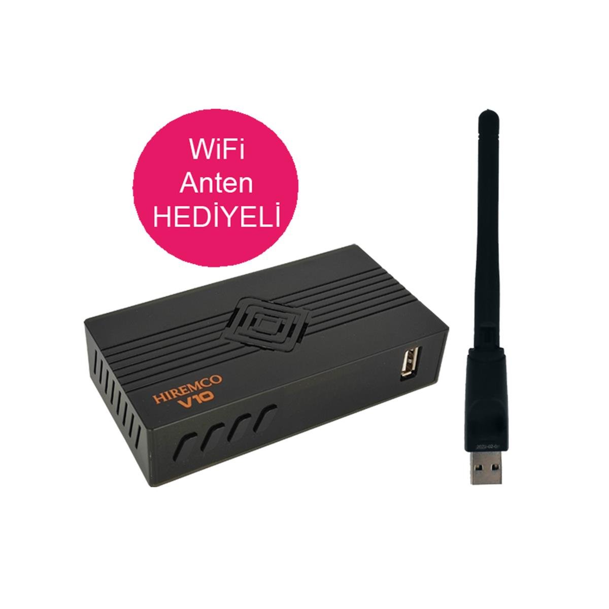 HiremcoHiremco Uydu AlıcılarıHiremco V10 Full Hd Uydu Alıcı
