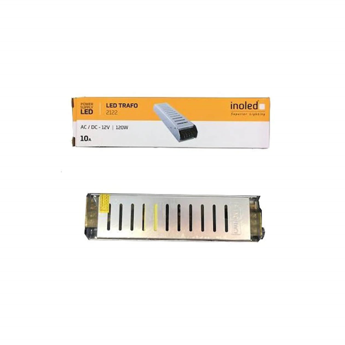 İnoledMetal Kasa Adaptörİnoled 10A 12V 120W 2122 Trafo