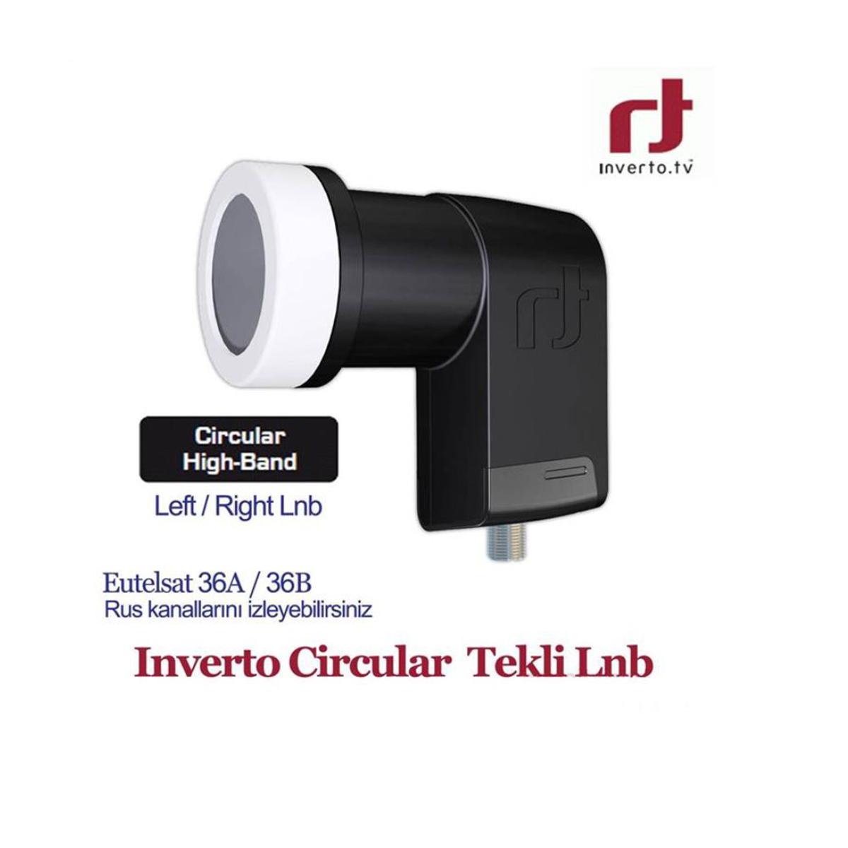 inverto Circular Single ( Tek Çıkışlı) Lnb