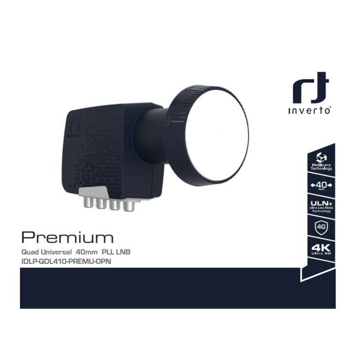 invertoDört Çıkışlı Lnb (Quad)inverto Yeni Seri Premium Quad 0.1 dB (Dört Çıkışlı) Lnb  Full Hd 4K Uhd Uyumlu