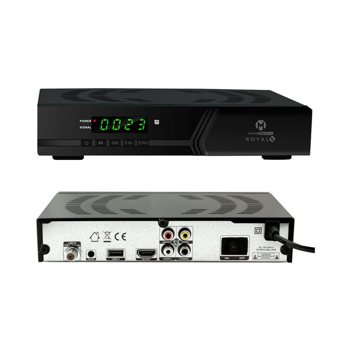 MagBoxMagbox Uydu AlıcılarıMagbox Royal X Full HD Uydu Alıcısı TKGS'li