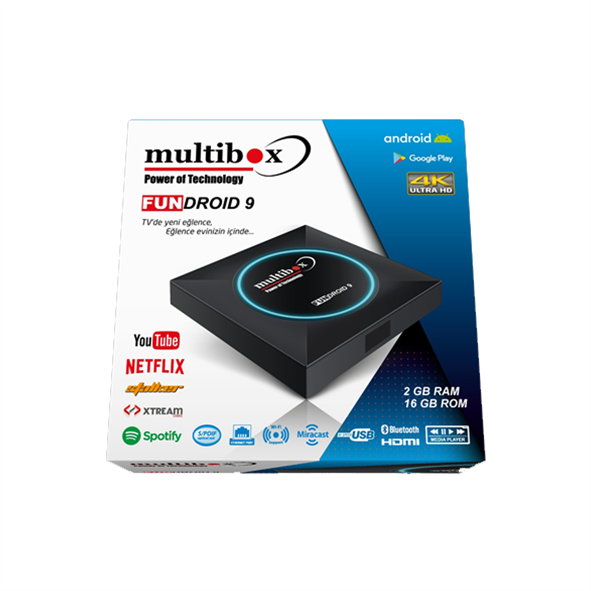 MultiboxAndroid Tv BoxMultibox Fundroid 9 4K Android Tv Box