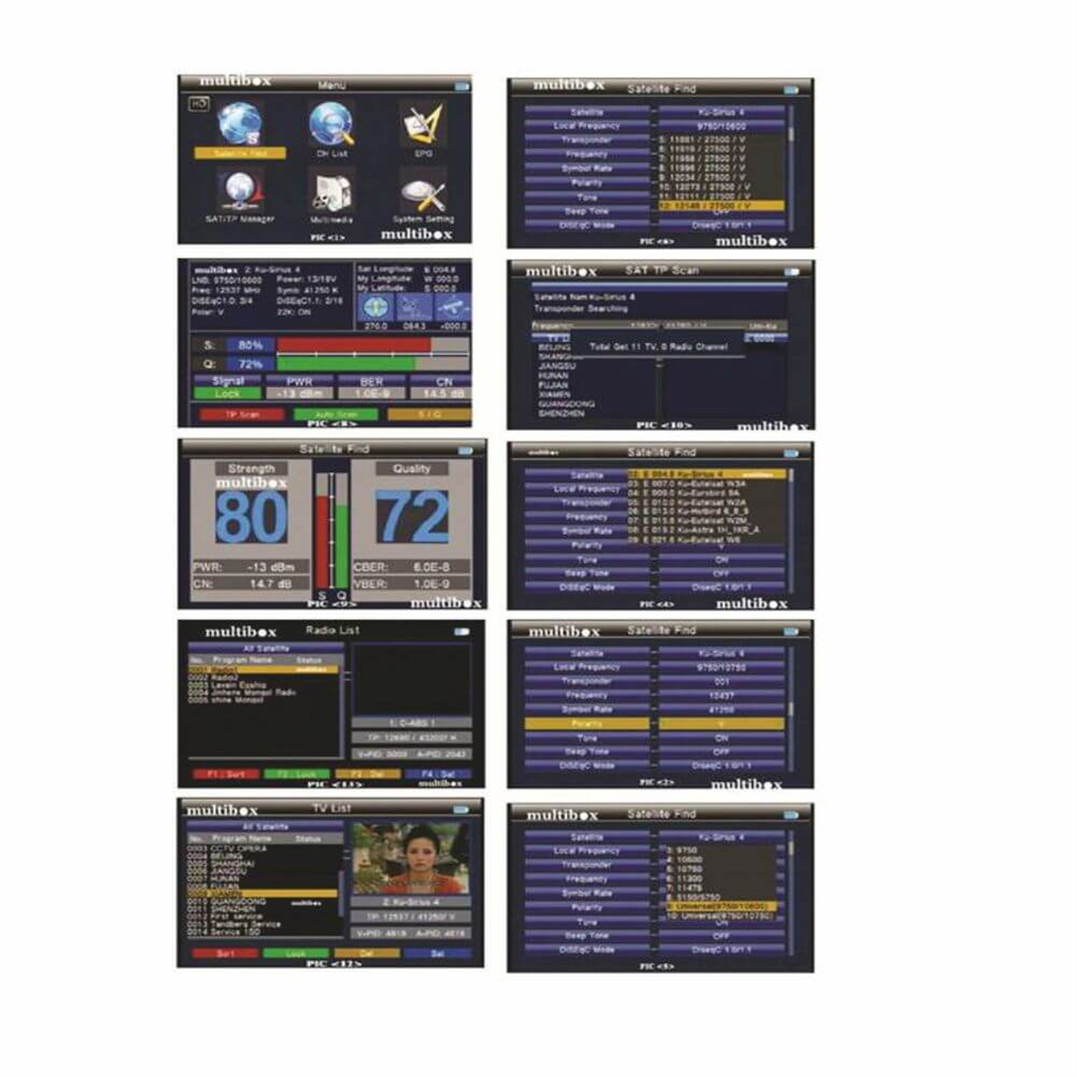 MultiboxMultibox Uydu BulucuMultibox MB-5000 Plus HD Led'li Uydu Bulucu