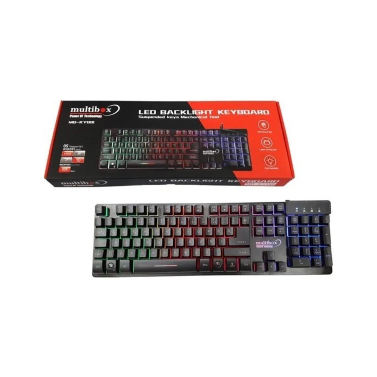 MultiboxKlavye ve Mouse ÇeşitleriMultibox MB-KYB01 Gaming Oyuncu Klavyesi