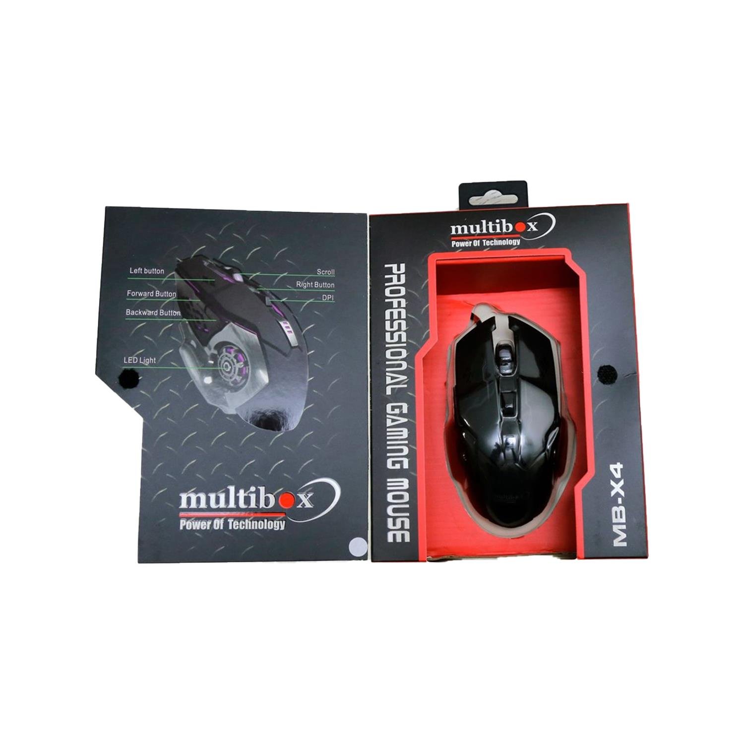 MultiboxKlavye ve Mouse ÇeşitleriMultibox MB-X4 Gaming Oyuncu Mouse