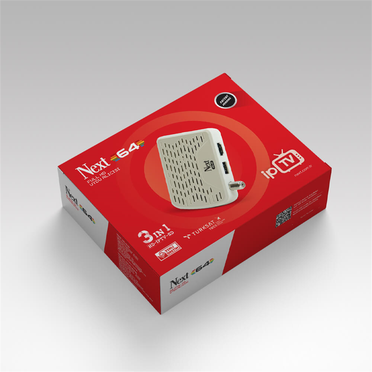 Next NextstarNext Nextstar Uydu AlıcılarıNext 64 Mini Full Hd Uydu Alıcısı