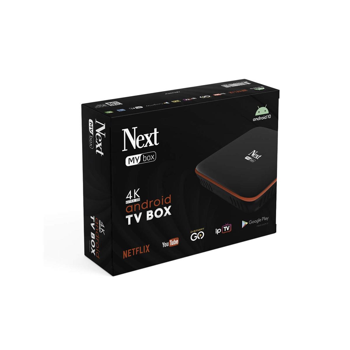 Next NextstarAndroid Tv BoxNext Mybox 4K Android TV BOX