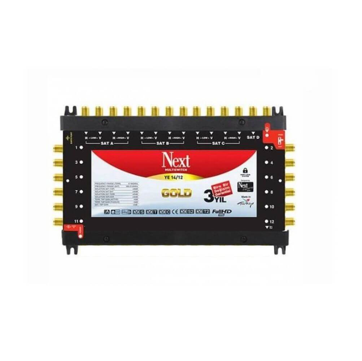 Next NextstarNext (Santral) MultiswitchNext YE-14/12 Sonlu Uydu Santral MultiSwitch
