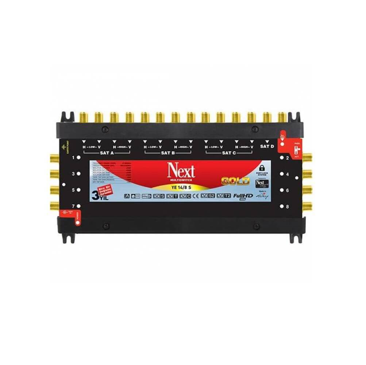 Next NextstarNext (Santral) MultiswitchNext YE-14/8 Sonlu Uydu Santral MultiSwitch