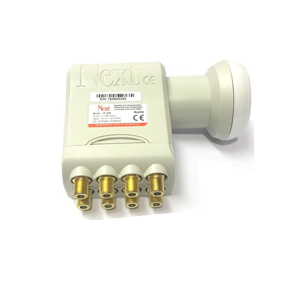 Next YE-888 Gold Octo 0.1 db (Sekiz Çıkışlı) Lnb