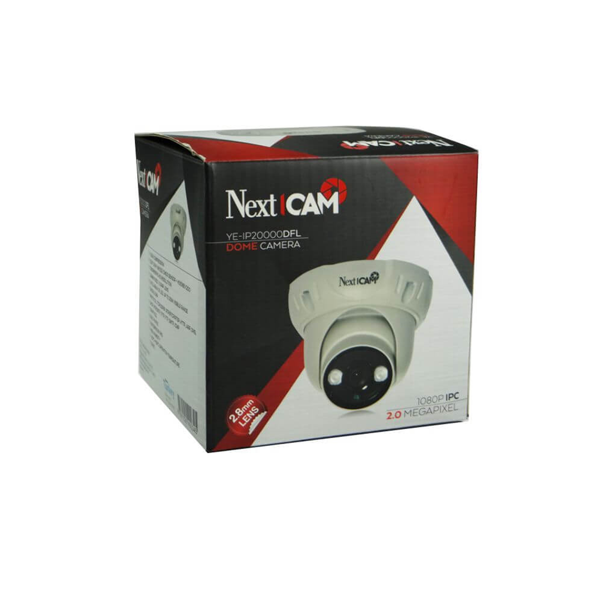 NextCamDome KameralarNextcam Ye-IP20000 DFL 2 MP Dome IP Kamera
